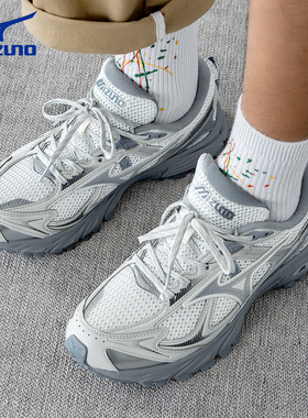 美津浓FIYI TL V2跑步鞋男女运动鞋户外轻便透气缓震跑鞋复古机能