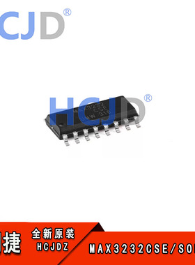 原装MAX3232CSE SOP-16 3.0V至5.5V低功耗RS-232线路驱动器接收器