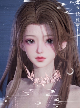 【4Gunns】诛仙世界灵汐成女捏脸数据  可爱百搭圆脸款 雨瞳