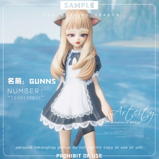 【4Gunns】剑灵游戏捏脸数据【虚幻四-灵女-神无】国服台服韩服