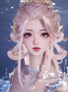 【4Gunns】诛仙世界捏脸数据 灵汐女捏脸 灵汐成女捏脸 萱萱