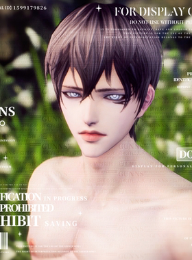 【4Gunns】剑灵虚幻四 人男游戏捏脸数据 适合怀旧服国服韩服台服