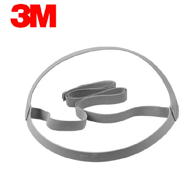 3M 381头带组合3200防毒面具防尘面罩使用配件弹性绳子挂扣头箍