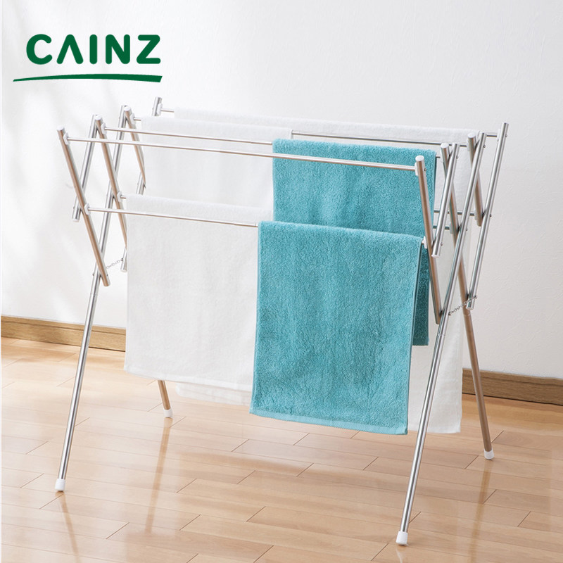 日本CAINZ 大型晾衣架不鏽鋼曬被架子陽台晾曬大衣架別墅庭院衣架在類目 收納整理, 衣物洗/曬/護理用具, 大型曬衣架中 - 來自Buy2taobao.com提供專業的淘寶代購服務