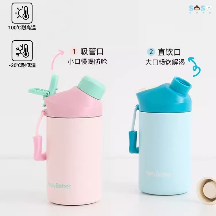 HeyBetter咔嗒保温杯温感变色