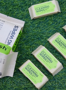 [SOSO全球]植愈力ecowish手部消毒湿巾 6抽每小包便携0酒精不刺激