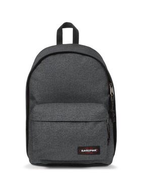 代购EASTPAK男士运动双肩包多口袋设计拉链闭合耐磨耐用灰色