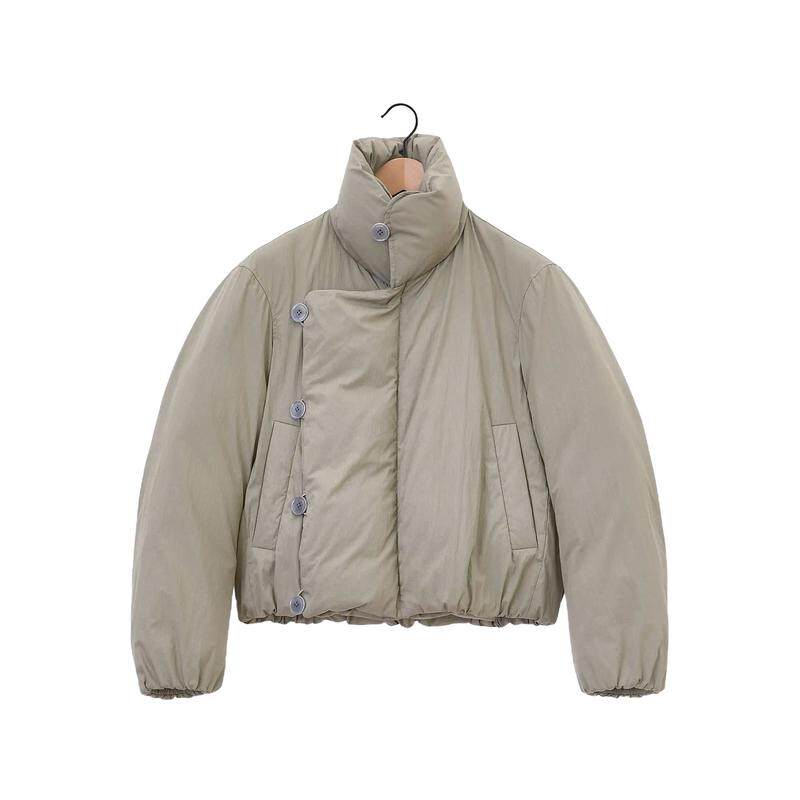 代购LEMAIRE羽绒服女防水防寒高蓬松度弹性调节迷彩保暖内衬