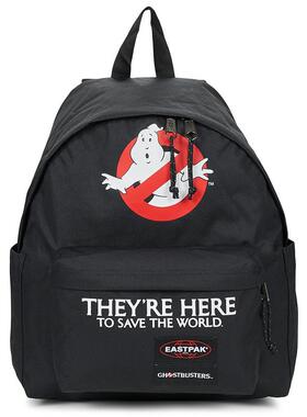 代购EASTPAK女士双肩包轻便携带日常出行收纳性强耐用耐磨黑色