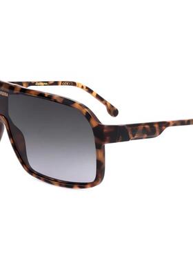 代购Carrera卡雷拉男士太阳镜防紫外线遮光灰镜片非偏光豹纹