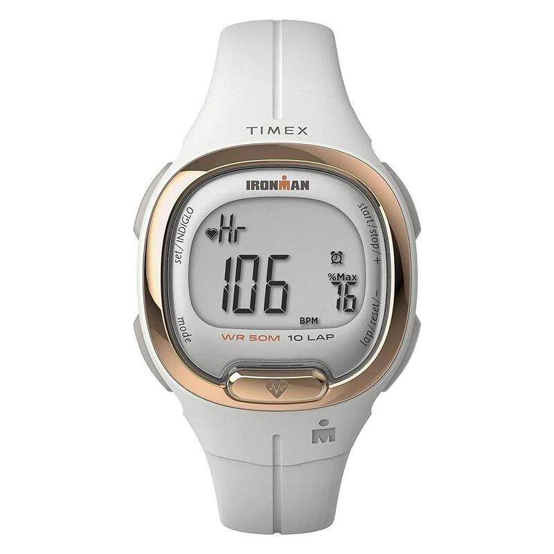海外代购Timex/天美时女士欧美腕表50米防水心率监测树脂表带