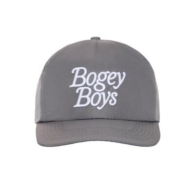 代购Bogey Boys男士帽子遮阳防晒灰色透气户外夏季棒球帽爆款