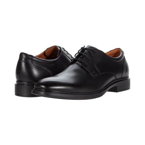 海外代购Florsheim男士时尚休闲鞋全天舒适防水系带圆头日常通勤