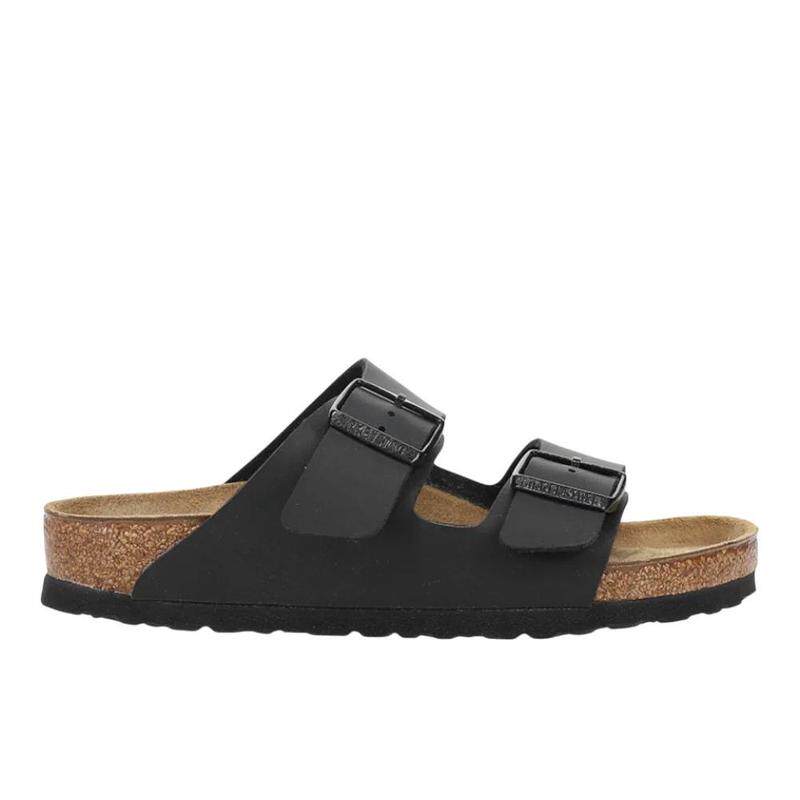 代购Birkenstock男士拖鞋透气轻便柔软鞋床支撑脚弓黑色双扣带