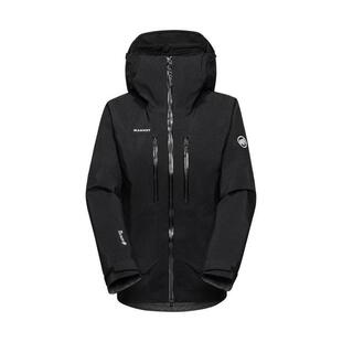 代购 户外夹克 Mammut女士冲锋衣防水防风透气硬壳外套连帽长袖