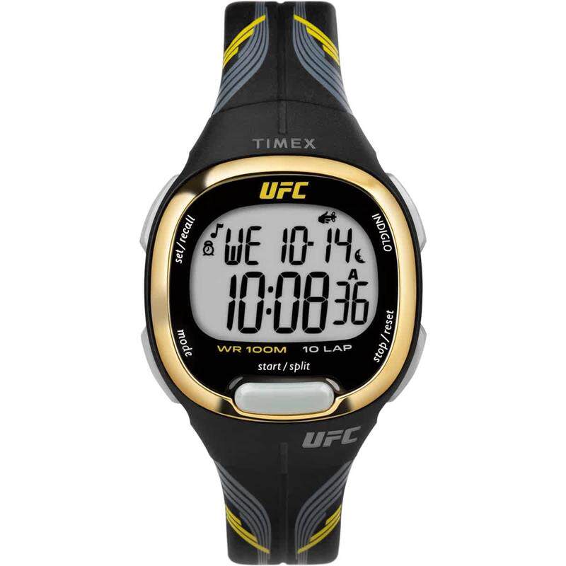 海外代购Timex/天美时男士欧美腕表十圈计时夜光显示树脂表带