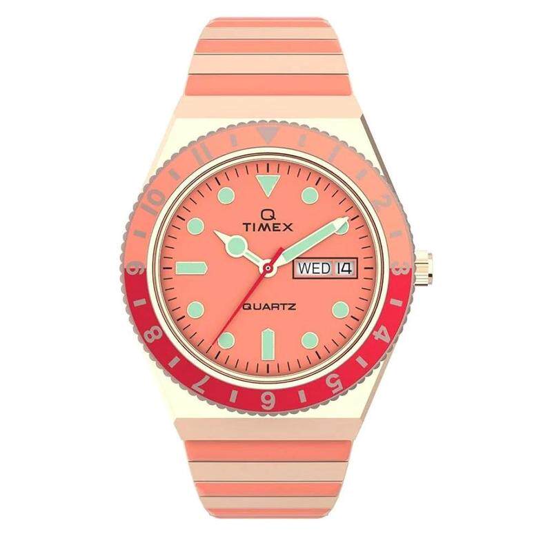 海外代购Timex/天美时女士手表欧美腕表双历显示矿物玻璃镜面