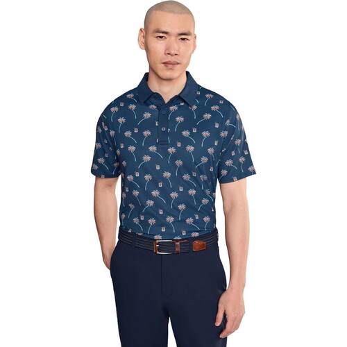 海外代购Callaway/卡拉威男士运动POLO衫吸湿排汗防晒UPF50