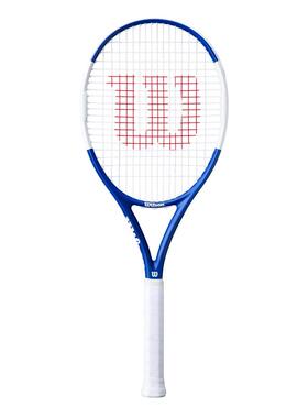 代购Wilson威尔胜网球拍减震稳定舒适握感蓝白款1619穿弦305克