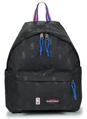 代购EASTPAK女士运动双肩包大容量多口袋抽绳束口轻便耐用黑色