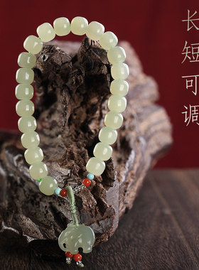 支持复检手链小象配证书老型桶珠