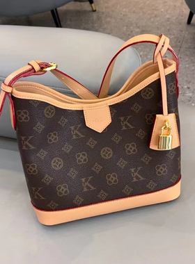 优库迪斯新款托特包女大容量通勤百搭时尚轻奢小众单肩斜挎水桶包