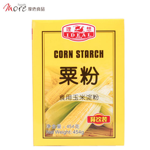摩坊理想牌粟粉454g 食用玉米淀粉鹰粟粉原装 粟米粉食用烘焙原料 - 封面