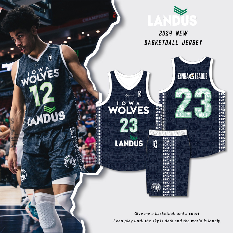 新款G联赛美式篮球服男童