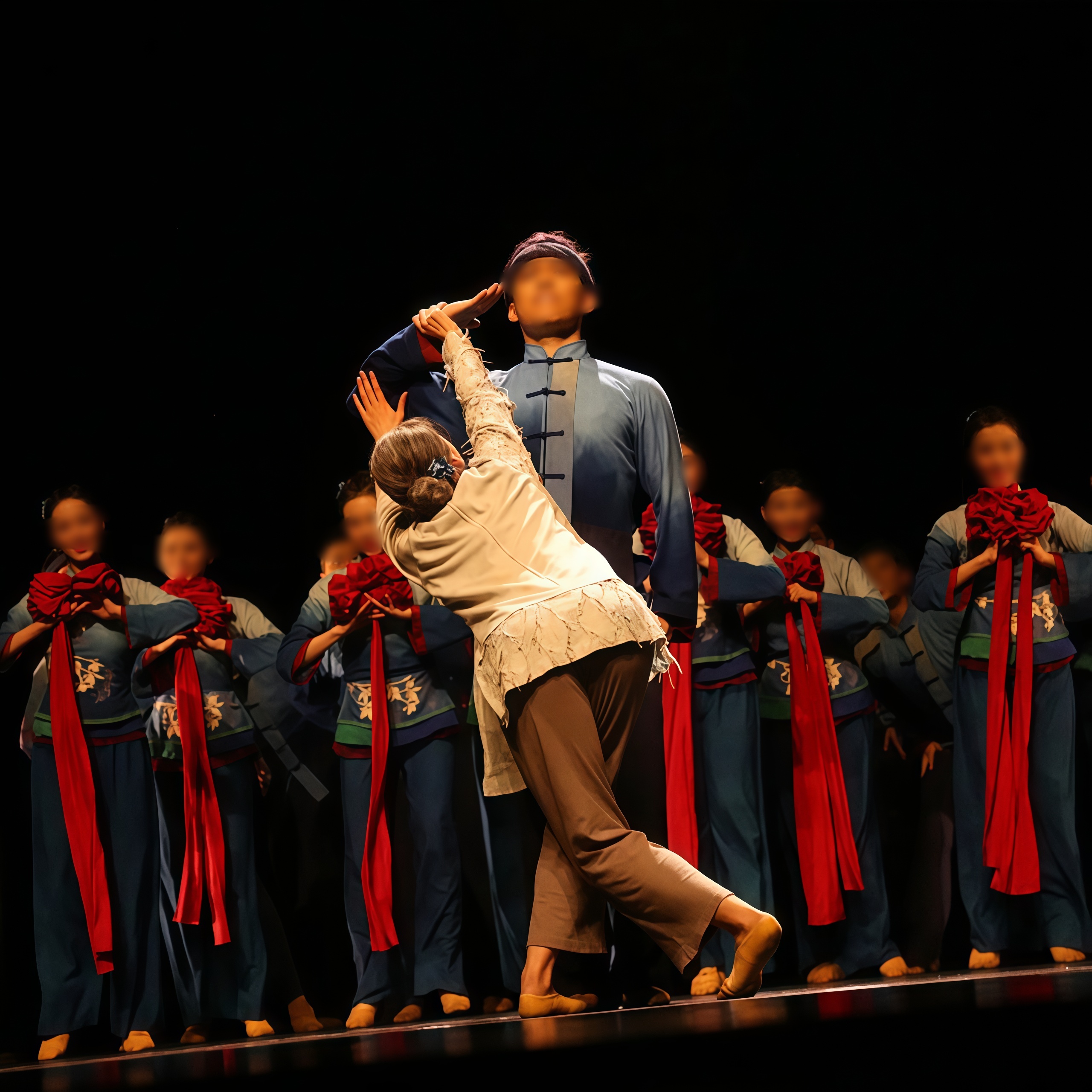 《许你一生》舞蹈服民族舞