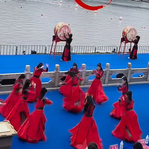 《楚歌战鼓》古典舞舞蹈服