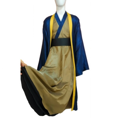 《舞优伶》景区蓝色舞蹈服