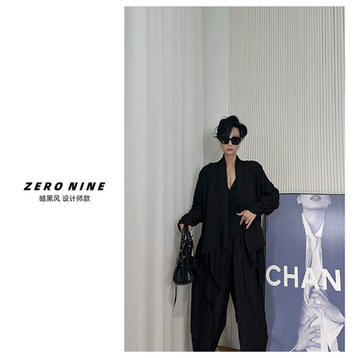 Dan Dan 山本风黑色短外套女