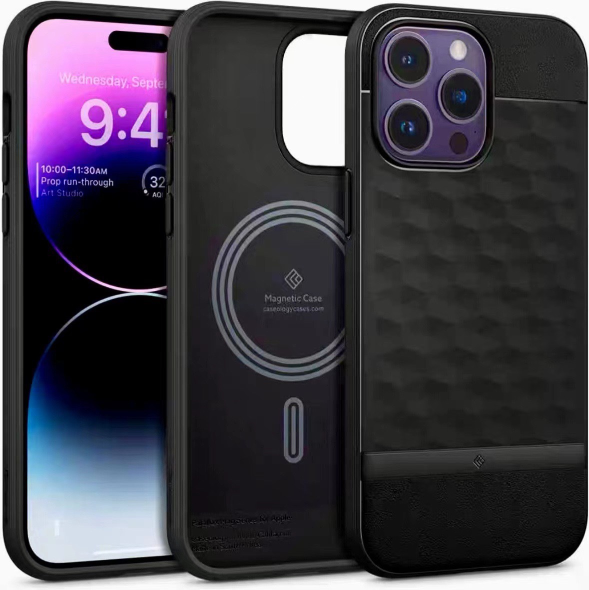 SGP韩国新品Caseology适用苹果iPhone 12/13/14 pro max手机壳硅胶高强力磁吸保护套简约纯色防摔壳