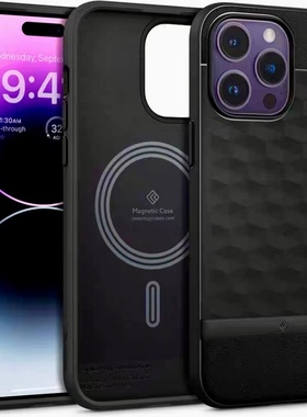SGP韩国新品Caseology适用苹果iPhone 12/13/14 pro max手机壳硅胶高强力磁吸保护套简约纯色防摔壳