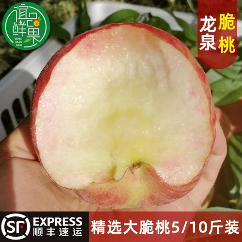 新鲜现摘四川龙泉驿脆桃顺丰包邮