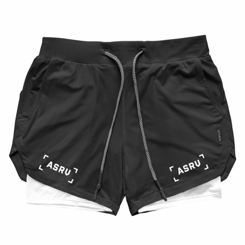 短裤宽松男式速干深蹲兄弟健身服