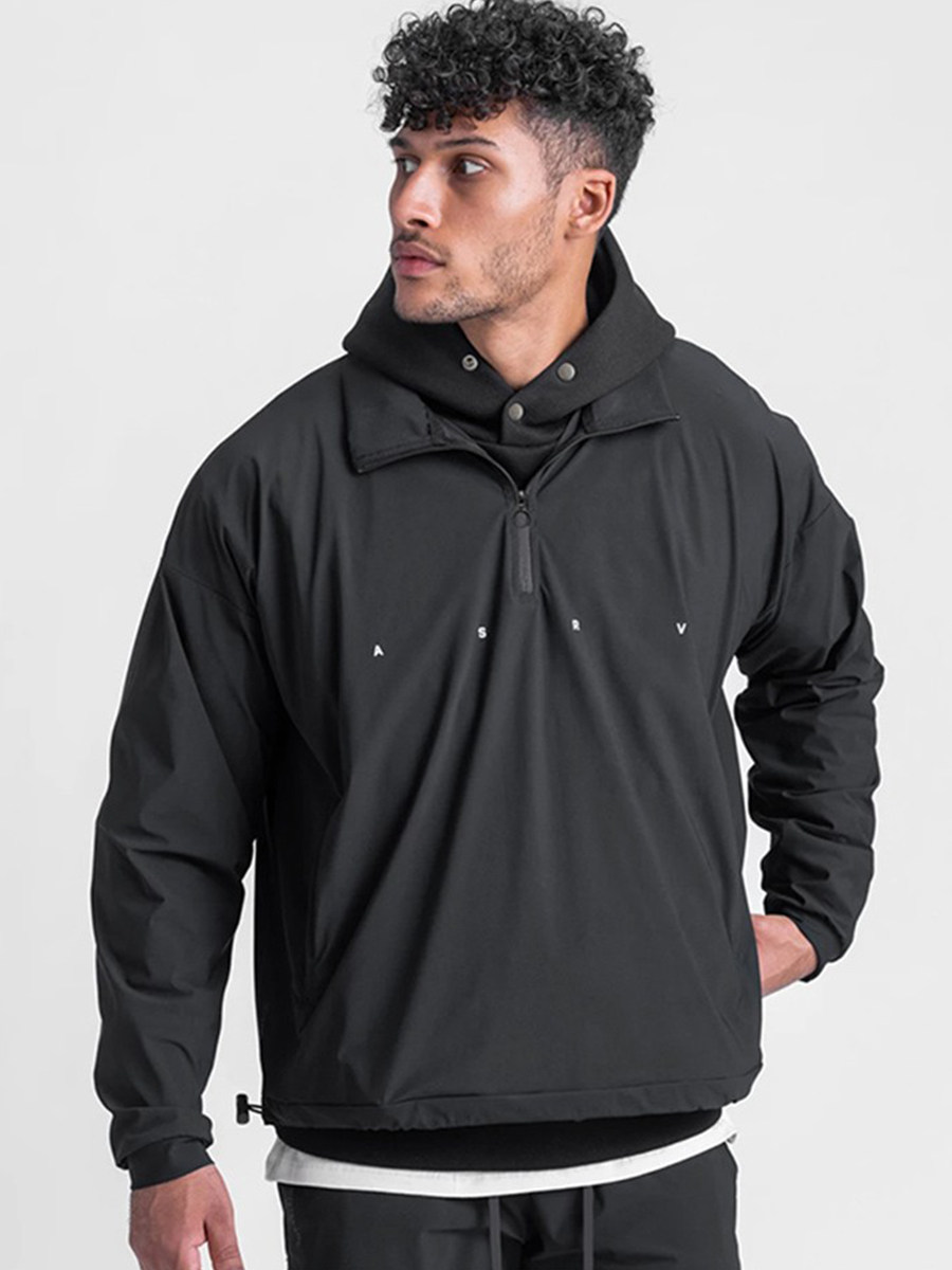 봄과 여름 새로운 스포츠 운동복 남성 트레이닝 긴팔 스탠드 칼라 윈드 브레이커 캐주얼 자켓 지퍼 러닝 피트니스웨어