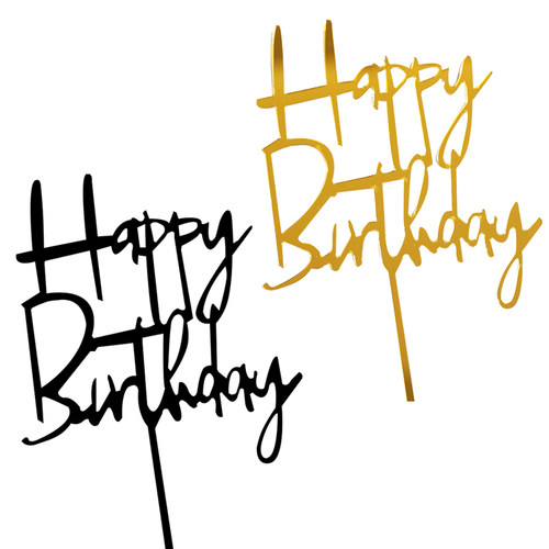 亚克力烘焙蛋糕装饰插牌插件