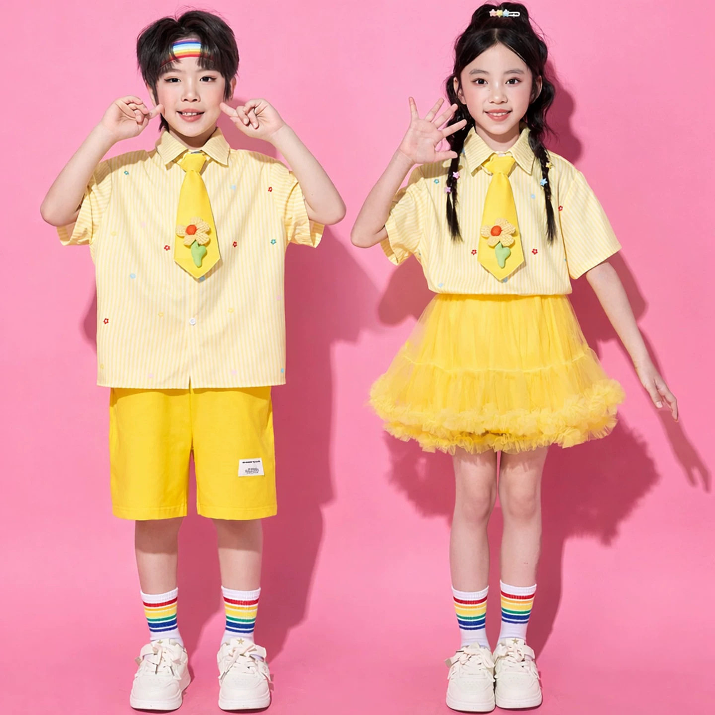 六一儿童小清新演出服小学生幼儿