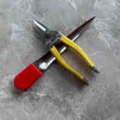 带护套龙纹挑刀 篮子手工 编藤撬刀水果剪刀 编藤穿藤工具