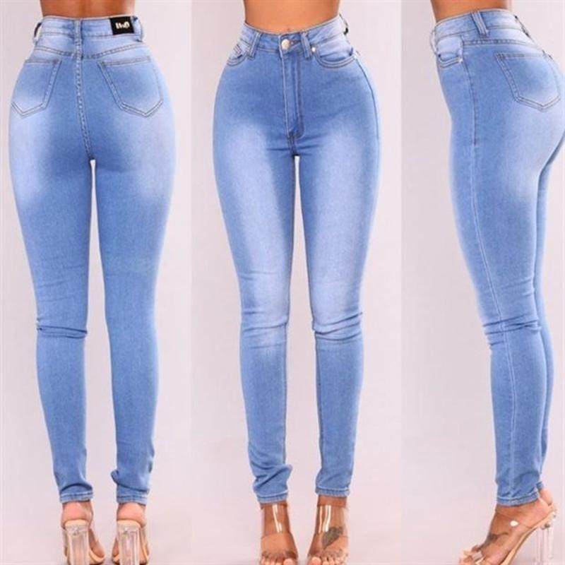 218Fashion elastic leggings women jeans ladies leggings pan