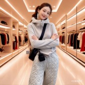 洋气减龄卫衣阔腿裤 欧洲站时尚 新款 女2024秋季 两件套 休闲运动套装