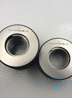 美标梯形螺纹环规ACME1/4-16 5/16-14 3/8-10-12 T型螺纹环规