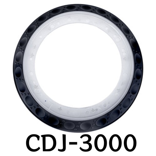 发顺丰原装先锋CDJ3000打碟机圆盘XDJAZ一体机转盘边框DNK6778