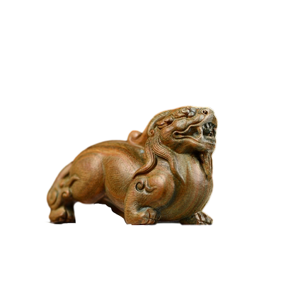 玄同檀木精工雕刻汉代貔貅