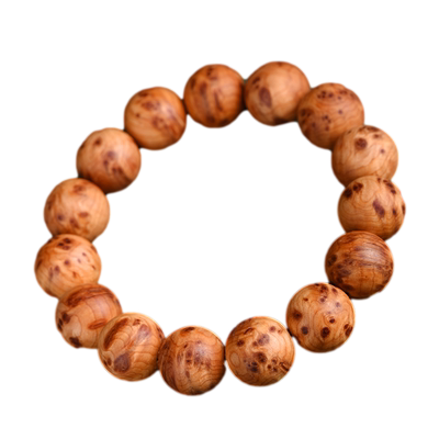 凉山料崖柏瘤疤文玩手串