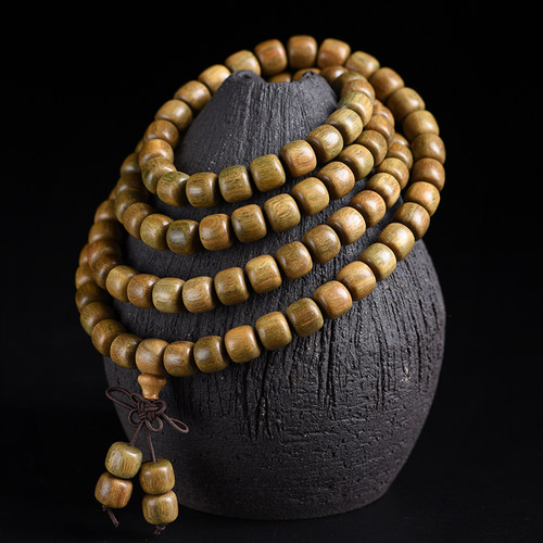 正宗绿檀沉香檀香木手