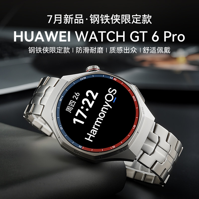 华为WATCHGT6Pro【钢铁侠限定】图片