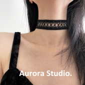 朋克PU皮不褪色choker项圈女机车酷暗黑系韩国甜酷个性 颈带 短款