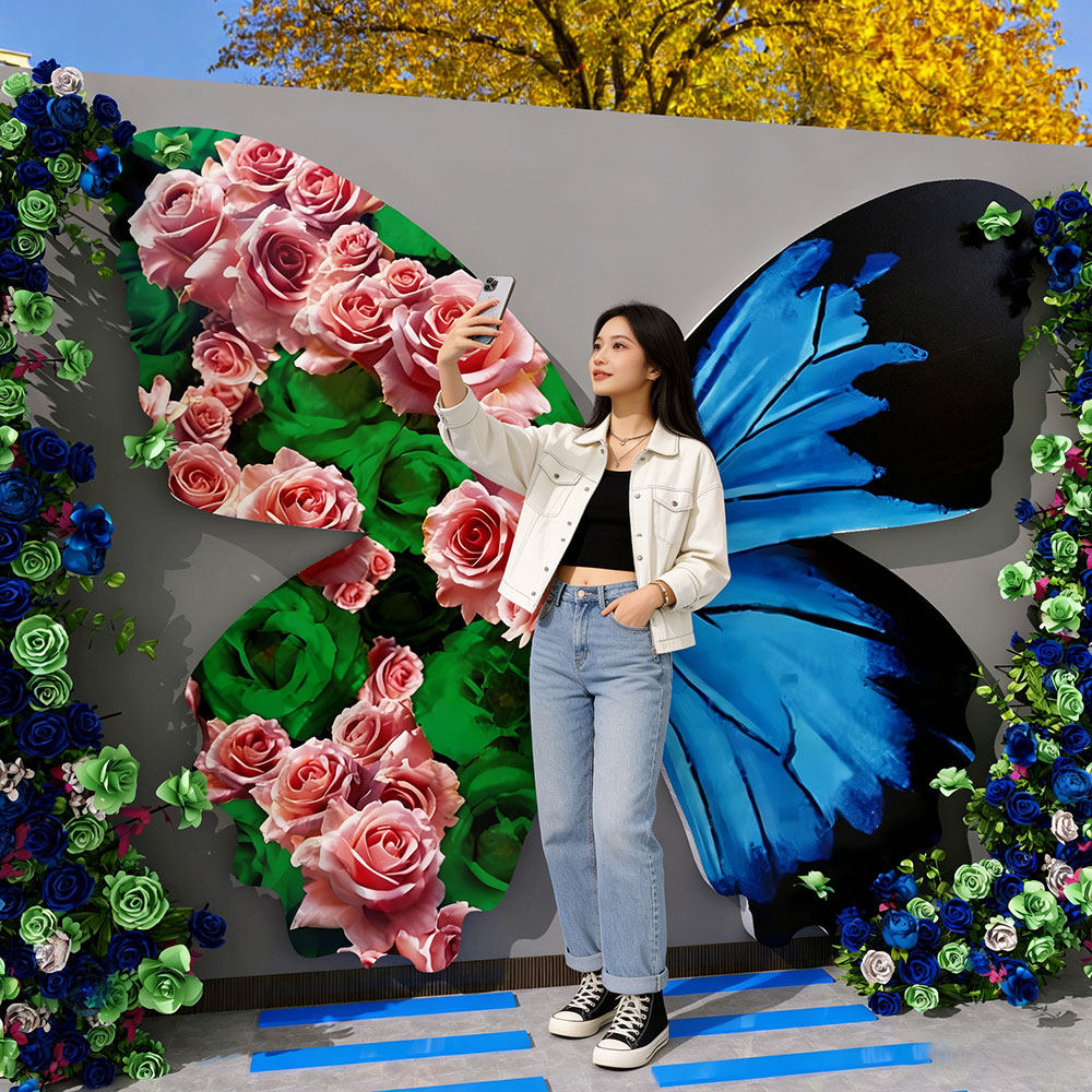 【极速发货】网红打卡拍照区装饰